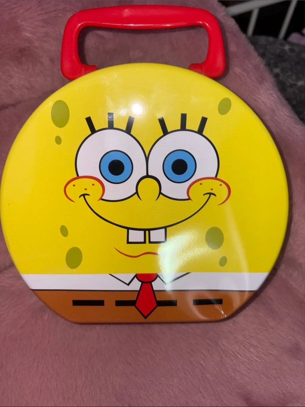 Yellow Sponge Character Kids Carry Case - Brand
